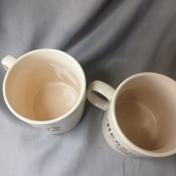 Hershey's Chocolate 24oz XL 2 Oversized Coffee Mug Christmas & Hearts Galerie - Picture 6 of 11